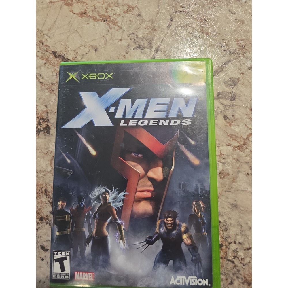 X-Men Legends (Original Microsoft Xbox, 2004) Complete